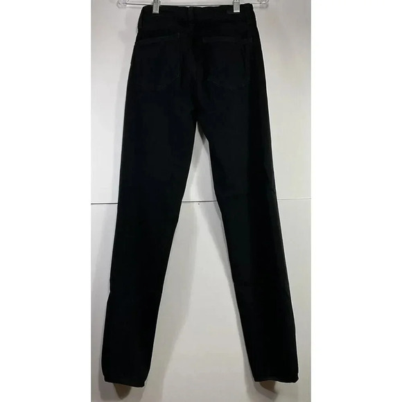 PAIGE Verdugo Ultra Skinny Jeans Womens Size 27 Black Mid Rise Stretch - Picture 2 of 10